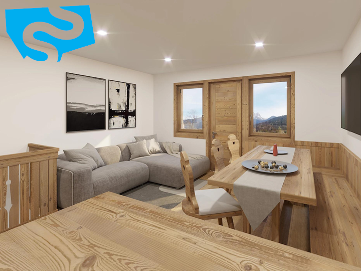 2 camere a Borca di Cadore